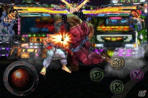 iOS「ストリートファイター X 鉄拳 MOBILE」キャラクター紹介＆iPhone版独自の仕様に関する情報公開の画像3