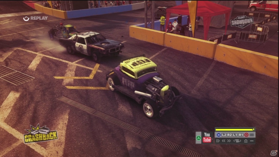 PS3/Xbox 360「DiRT Showdown」に収録されるクラッシュバック・フラッシュバック機能およびカスタマイズ要素を紹介の画像2