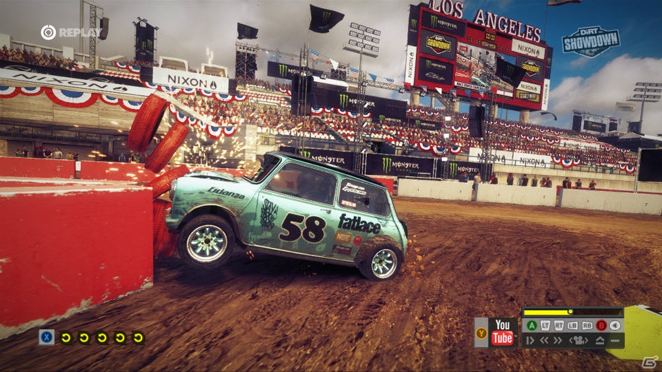 PS3/Xbox 360「DiRT Showdown」に収録されるクラッシュバック・フラッシュバック機能およびカスタマイズ要素を紹介の画像3
