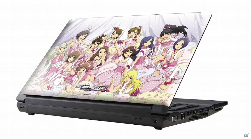 「THE IDOLM@STER 2」のオリジナルノートPCが登場！765プロ全員集合の豪華天板＆システム音声に音無小鳥を収録！6月29日より受注開始の画像3