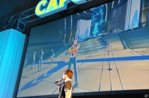 【CAPCOM SUMMER JAM】3DS/PS3「エクストルーパーズ」May’nさんが主題歌をギンギラ熱唱！実機プレイでは爽快なバトルが楽しめるミッションを披露の画像18