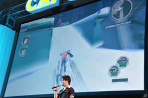 【CAPCOM SUMMER JAM】3DS/PS3「エクストルーパーズ」May’nさんが主題歌をギンギラ熱唱！実機プレイでは爽快なバトルが楽しめるミッションを披露の画像34