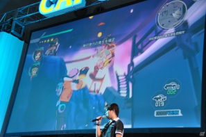 【CAPCOM SUMMER JAM】3DS/PS3「エクストルーパーズ」May’nさんが主題歌をギンギラ熱唱！実機プレイでは爽快なバトルが楽しめるミッションを披露の画像60