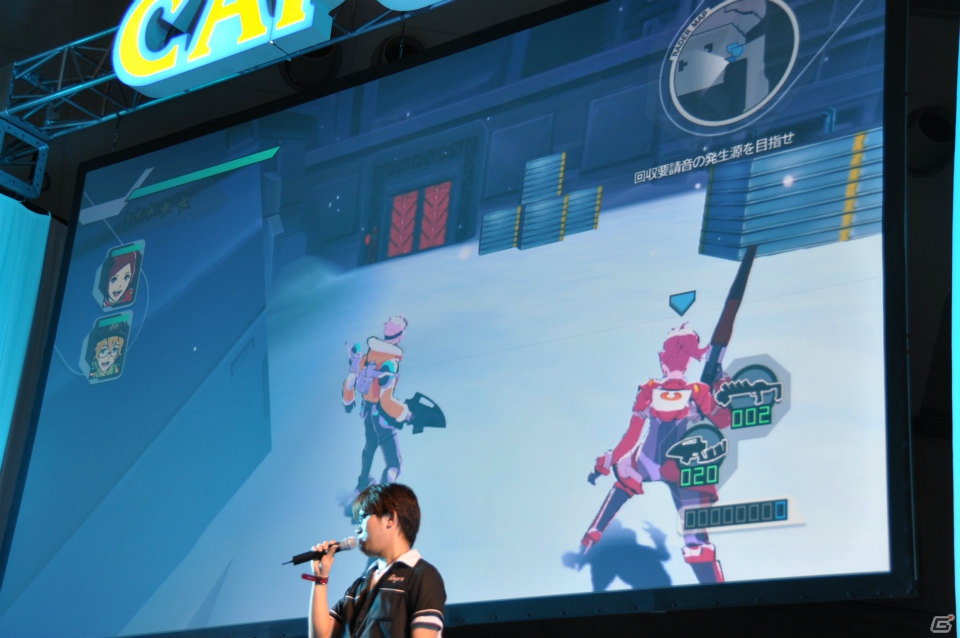 【CAPCOM SUMMER JAM】3DS/PS3「エクストルーパーズ」May’nさんが主題歌をギンギラ熱唱！実機プレイでは爽快なバトルが楽しめるミッションを披露の画像37