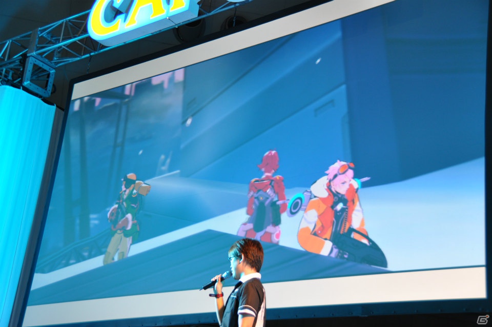 【CAPCOM SUMMER JAM】3DS/PS3「エクストルーパーズ」May’nさんが主題歌をギンギラ熱唱！実機プレイでは爽快なバトルが楽しめるミッションを披露の画像38