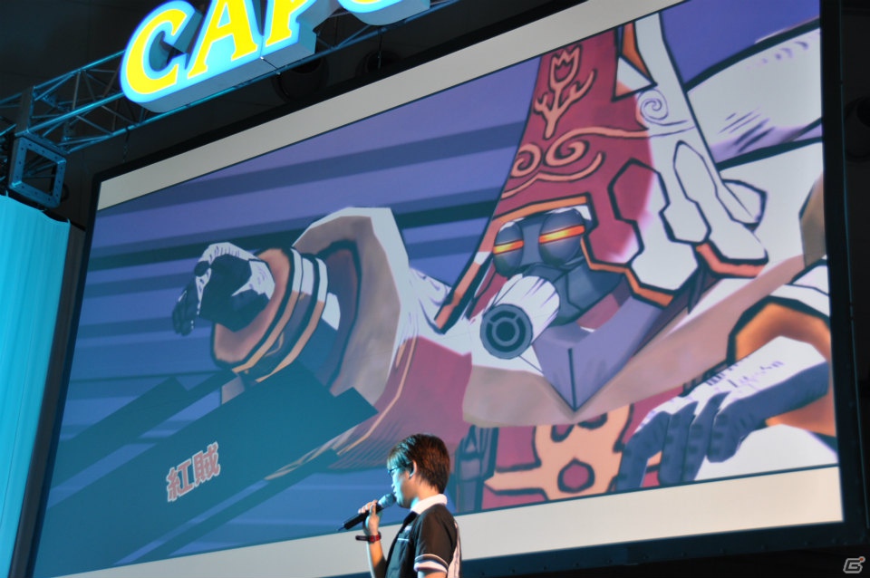 【CAPCOM SUMMER JAM】3DS/PS3「エクストルーパーズ」May’nさんが主題歌をギンギラ熱唱！実機プレイでは爽快なバトルが楽しめるミッションを披露の画像39