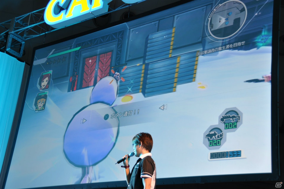 【CAPCOM SUMMER JAM】3DS/PS3「エクストルーパーズ」May’nさんが主題歌をギンギラ熱唱！実機プレイでは爽快なバトルが楽しめるミッションを披露の画像50