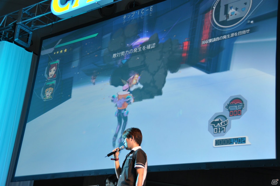 【CAPCOM SUMMER JAM】3DS/PS3「エクストルーパーズ」May’nさんが主題歌をギンギラ熱唱！実機プレイでは爽快なバトルが楽しめるミッションを披露の画像53