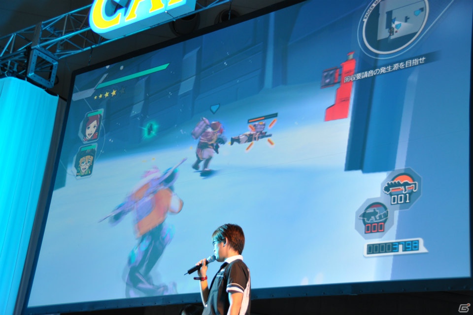 【CAPCOM SUMMER JAM】3DS/PS3「エクストルーパーズ」May’nさんが主題歌をギンギラ熱唱！実機プレイでは爽快なバトルが楽しめるミッションを披露の画像54