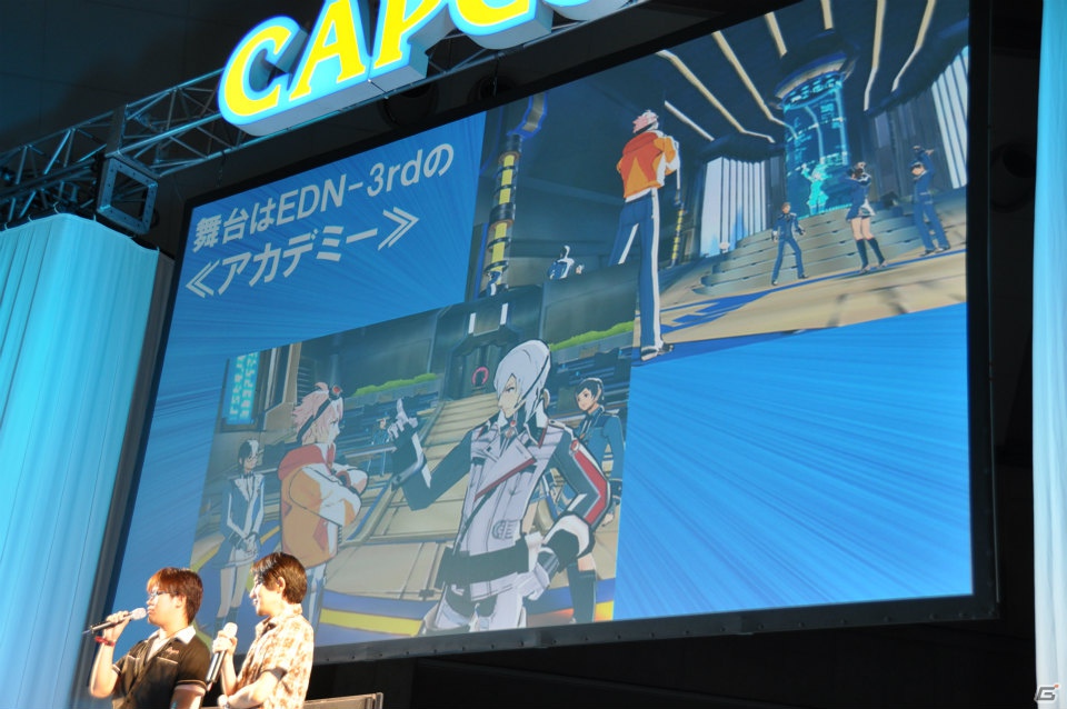 【CAPCOM SUMMER JAM】3DS/PS3「エクストルーパーズ」May’nさんが主題歌をギンギラ熱唱！実機プレイでは爽快なバトルが楽しめるミッションを披露の画像6