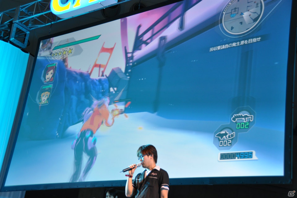 【CAPCOM SUMMER JAM】3DS/PS3「エクストルーパーズ」May’nさんが主題歌をギンギラ熱唱！実機プレイでは爽快なバトルが楽しめるミッションを披露の画像62