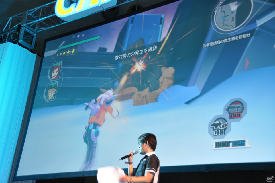 【CAPCOM SUMMER JAM】3DS/PS3「エクストルーパーズ」May’nさんが主題歌をギンギラ熱唱！実機プレイでは爽快なバトルが楽しめるミッションを披露の画像64