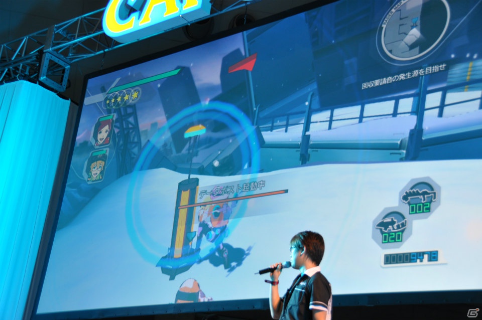 【CAPCOM SUMMER JAM】3DS/PS3「エクストルーパーズ」May’nさんが主題歌をギンギラ熱唱！実機プレイでは爽快なバトルが楽しめるミッションを披露の画像68