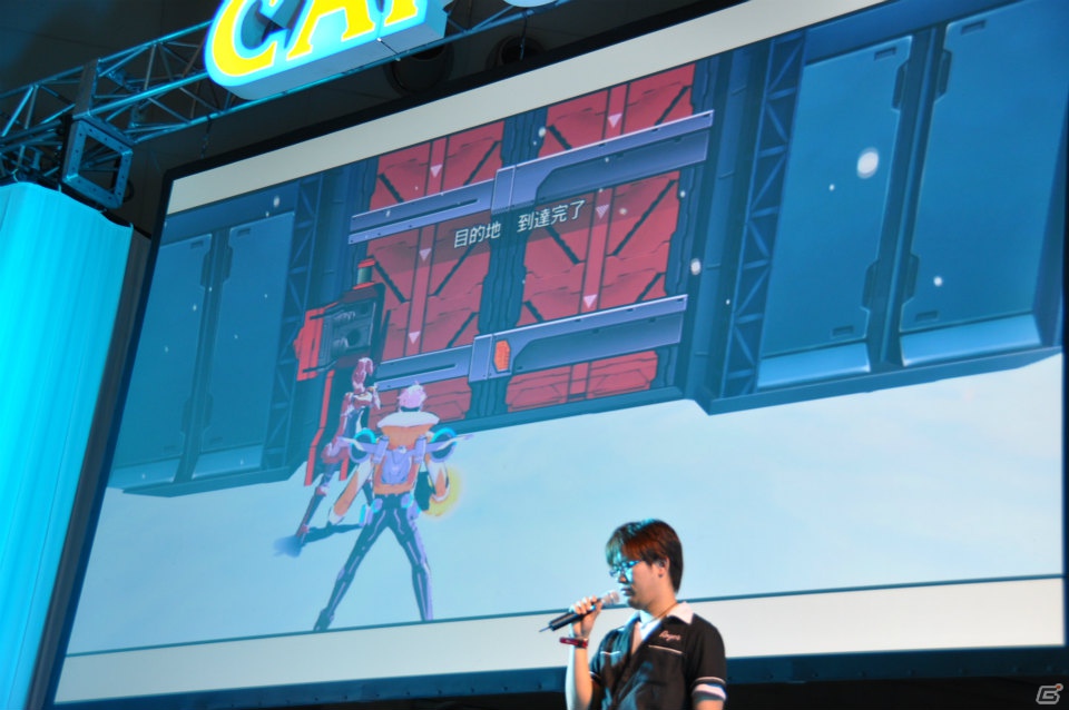 【CAPCOM SUMMER JAM】3DS/PS3「エクストルーパーズ」May’nさんが主題歌をギンギラ熱唱！実機プレイでは爽快なバトルが楽しめるミッションを披露の画像70