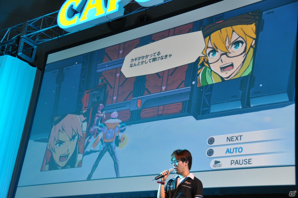 【CAPCOM SUMMER JAM】3DS/PS3「エクストルーパーズ」May’nさんが主題歌をギンギラ熱唱！実機プレイでは爽快なバトルが楽しめるミッションを披露の画像71