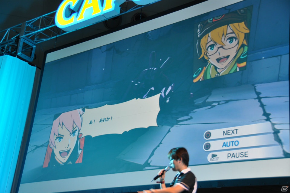【CAPCOM SUMMER JAM】3DS/PS3「エクストルーパーズ」May’nさんが主題歌をギンギラ熱唱！実機プレイでは爽快なバトルが楽しめるミッションを披露の画像81