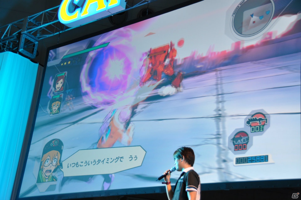 【CAPCOM SUMMER JAM】3DS/PS3「エクストルーパーズ」May’nさんが主題歌をギンギラ熱唱！実機プレイでは爽快なバトルが楽しめるミッションを披露の画像90