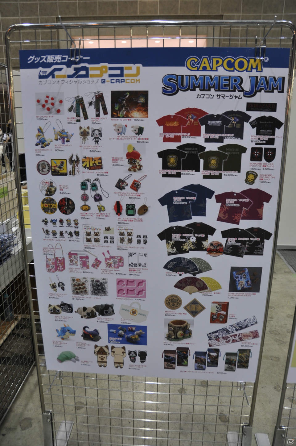 【CAPCOM SUMMER JAM】アトラクションや巨大オブジェの展示にカプコンファンは大喜び！先行販売されたグッズや展示アイテムを紹介の画像56