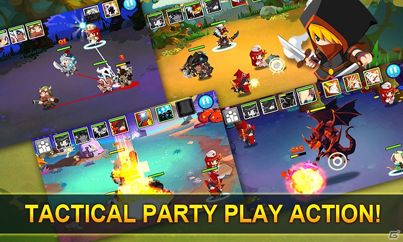Android「エピックレイダース」Google playにて配信中―戦略性とアクション性を備えたパーティ型RPGの画像5