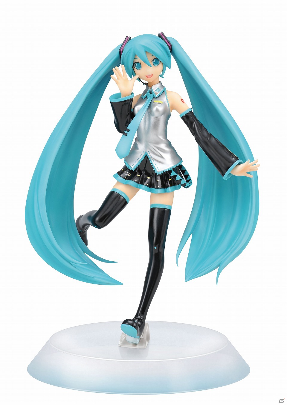 PSP「初音ミク-Project DIVA- extend」のキービジュアルを立体化したフィギュアが新作プライズとして8月に登場の画像1