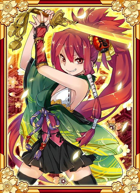 美少女武将と天下統一を目指すカードバトルゲーム「戦キス」GREEにてサービス開始の画像3