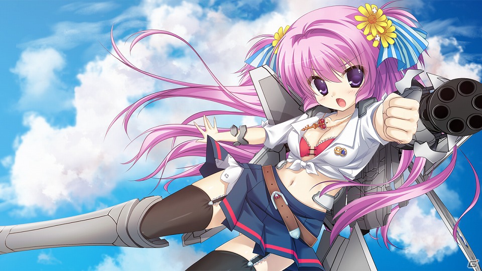アニメーションするダメージカットインなどを追加したPS Vita「萌え萌え大戦争☆げんだいばーん＋＋(ぷらすぷらす)」が8月2日に発売決定の画像1