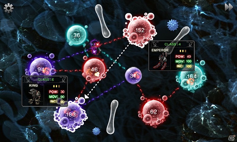 Android用サバイバルパズル「繁殖戦争」配信開始―精細胞の全面戦争が始まるの画像4
