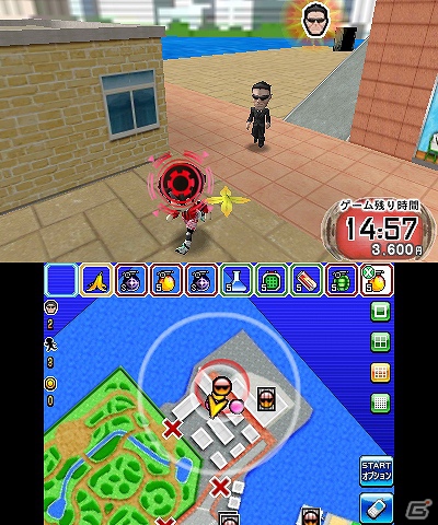 3DS「逃走中 史上最強のハンターたちからにげきれ！」逃走に重要なアイテムやプレイヤーのランクを上げるハンターフィギュアを紹介の画像37