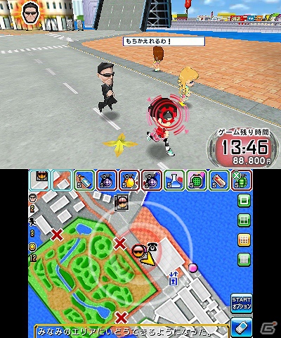 3DS「逃走中 史上最強のハンターたちからにげきれ！」逃走に重要なアイテムやプレイヤーのランクを上げるハンターフィギュアを紹介の画像41