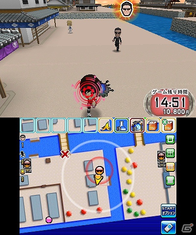3DS「逃走中 史上最強のハンターたちからにげきれ！」逃走に重要なアイテムやプレイヤーのランクを上げるハンターフィギュアを紹介の画像42