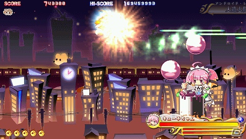 「それゆけ！ぶるにゃんマン Portable」PSP版の新要素「ステージEX」を紹介―ボスとしてキュー子ちゃん＆「ぎゃる☆がん」人気No.1のあの子が登場！の画像18