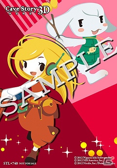 3DS「洞窟物語3D」シノノコ氏のイラストを採用した店舗特典を紹介！公式サイトではゲーム紹介動画＆新作Twitterアイコンも公開の画像2