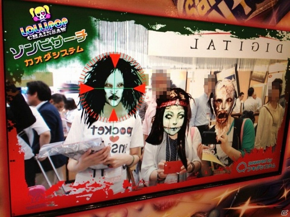 PS3/Xbox 360「ロリポップチェーンソー」カオダシステムでゾンビになっちゃおう！「東京国際ブックフェア」にてデジタルサイネージを出展の画像5