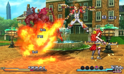 3DS「プロジェクト クロスゾーン」主人公「天斎小吾郎」とヒロイン「黄龍寺美依」の情報が明らかに！5人のキャラクターが同時攻撃を行うゲームシステムも紹介の画像10