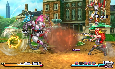 3DS「プロジェクト クロスゾーン」主人公「天斎小吾郎」とヒロイン「黄龍寺美依」の情報が明らかに！5人のキャラクターが同時攻撃を行うゲームシステムも紹介の画像12