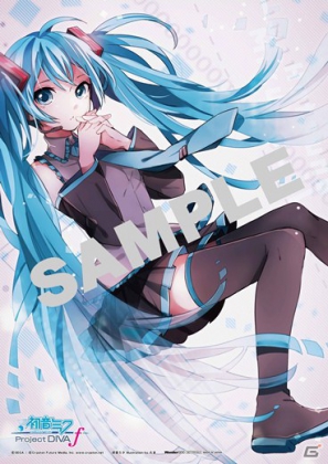 PS Vita「初音ミク -Project DIVA- f」販売店別予約特典第2弾を公開の画像1