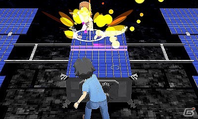 簡単操作でピンポン対決！3DS「おきらくピンポン3D」が7月18日に配信決定の画像7