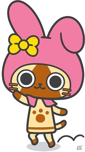 PSP「アイルーでパズルー」マイメロディとクロミのコラボ服が7月19日にダウンロード配信決定の画像6