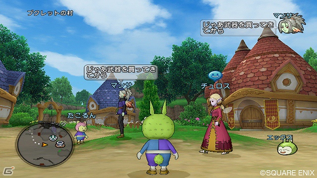 Wii/Wii U「ドラゴンクエストX　目覚めし五つの種族　オンライン」ゲームをプレイする際に覚えておきたい基本要素を紹介！の画像2