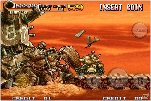 NEOGEOの2Dアクションシューティングがスマートフォンで蘇る！iPhone/Android「メタルスラッグ3」7月12日より配信開始の画像4