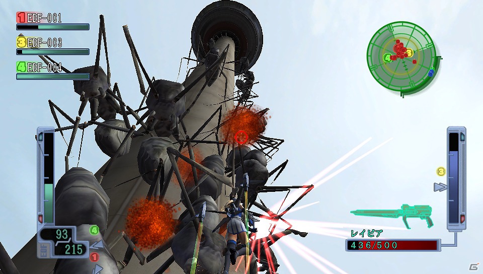 PS Vita「地球防衛軍3 PORTABLE」遂に登場、新ペイルウイング！プロモーションビデオ第二弾「ver.1.5」も公開の画像17