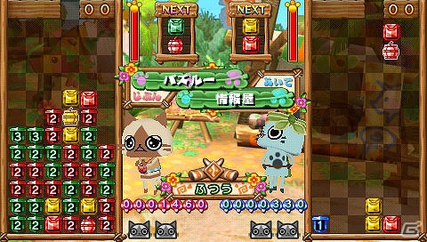 PSP「アイルーでパズルー」ゲームモードと基本ルール＆一発逆転も可能な必殺技を紹介の画像14
