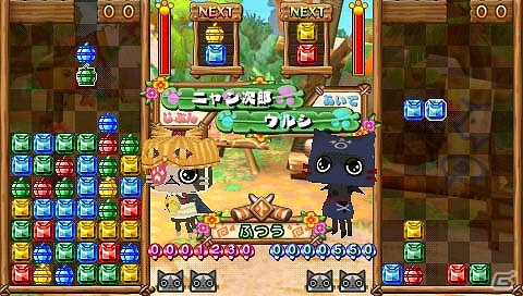 PSP「アイルーでパズルー」ゲームモードと基本ルール＆一発逆転も可能な必殺技を紹介の画像22