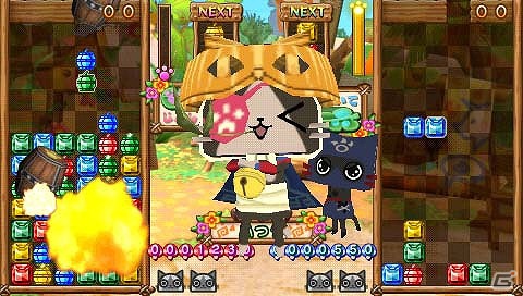 PSP「アイルーでパズルー」ゲームモードと基本ルール＆一発逆転も可能な必殺技を紹介の画像23