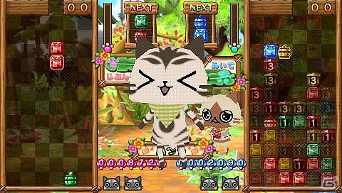 PSP「アイルーでパズルー」ゲームモードと基本ルール＆一発逆転も可能な必殺技を紹介の画像29