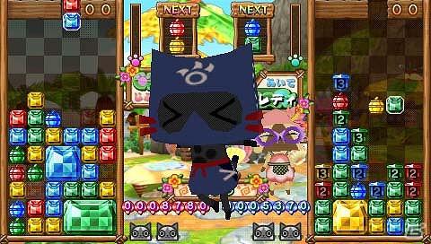 PSP「アイルーでパズルー」ゲームモードと基本ルール＆一発逆転も可能な必殺技を紹介の画像33