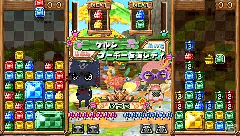 PSP「アイルーでパズルー」ゲームモードと基本ルール＆一発逆転も可能な必殺技を紹介の画像34