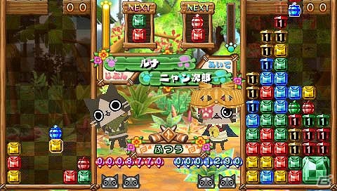 PSP「アイルーでパズルー」ゲームモードと基本ルール＆一発逆転も可能な必殺技を紹介の画像35
