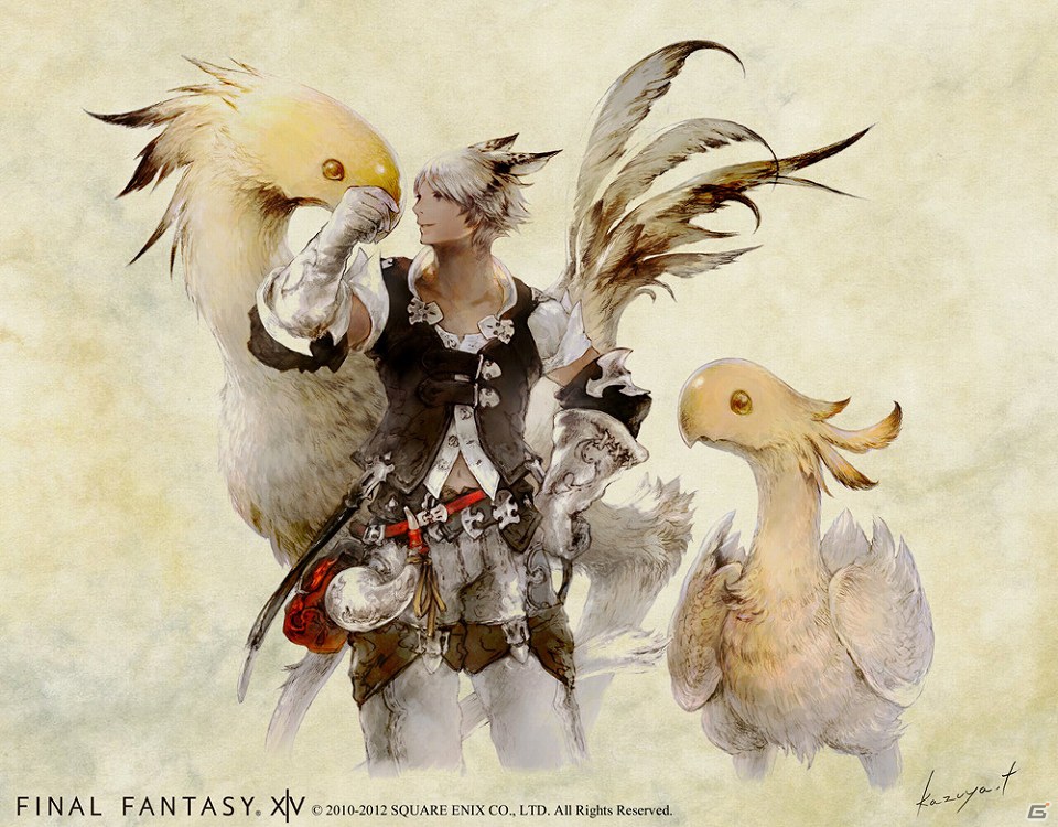 「ファイナルファンタジーXIV」ミコッテ男や新種族装備など新アート画像がプロモーションサイトにて公開！の画像1