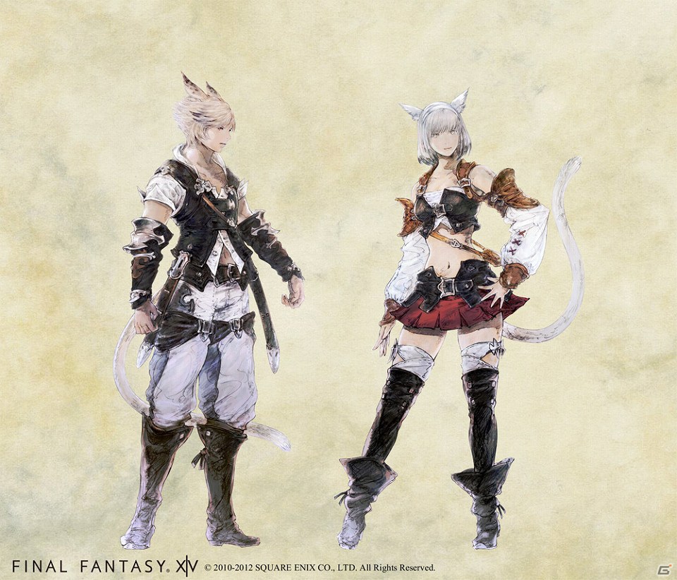「ファイナルファンタジーXIV」ミコッテ男や新種族装備など新アート画像がプロモーションサイトにて公開！の画像3